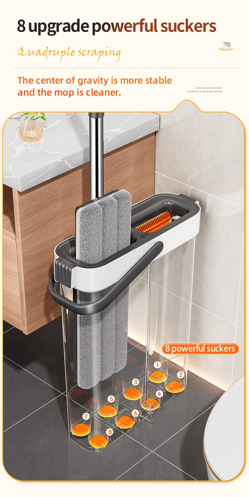 CleanMaster Pro: Mop & Bucket Set Inovador